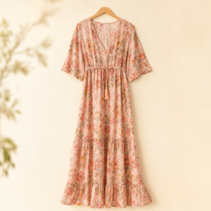 Floral Fusion Maxi Dress